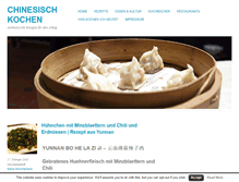 Tablet Screenshot of chinesischkochen.info